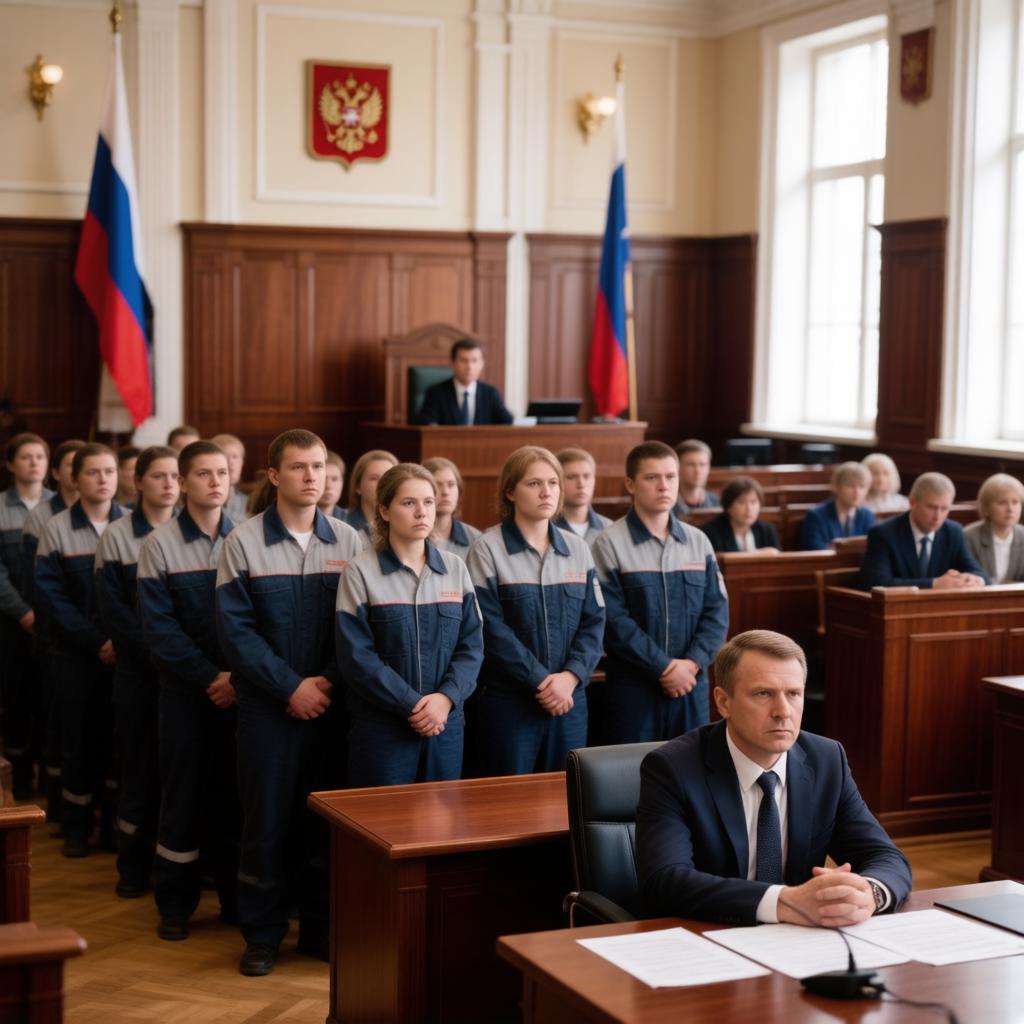 Здание прокуратуры города Мыски Кемеровской области, где было утверждено обвинительное заключение по делу о невыплате зарплаты