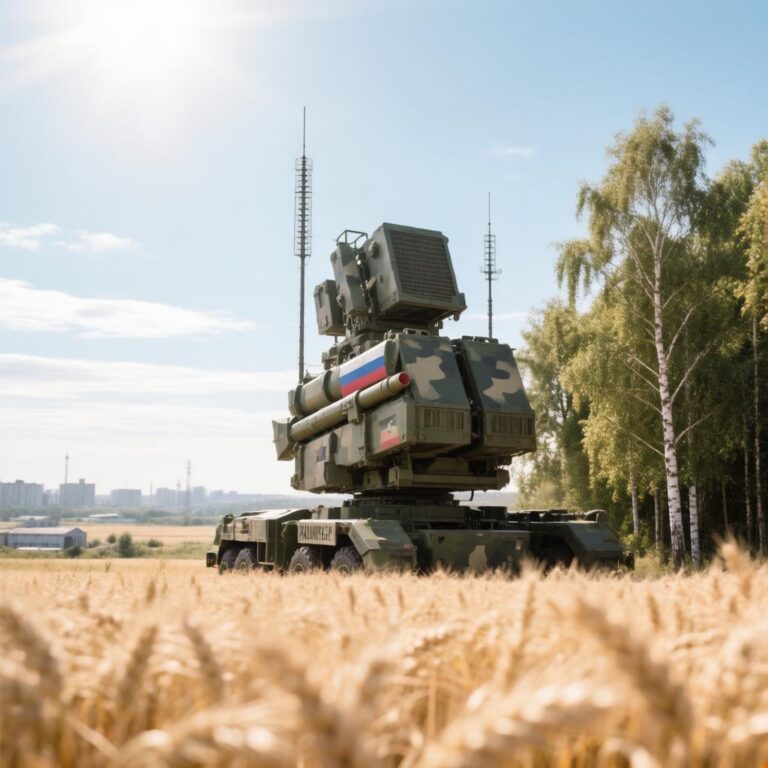 Боевая работа зенитных ракетно-пушечных комплексов ПВО «Панцирь-С1» по уничтожению беспилотных аппаратов самолетного типа в Московской области прямо сейчас