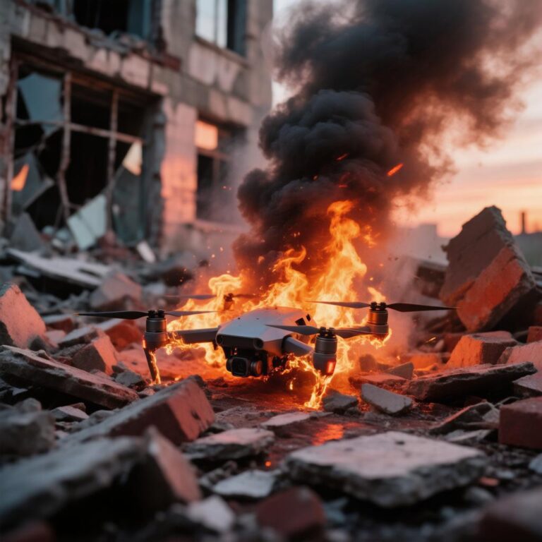 Системы ПВО отражают утреннюю и вечернюю атаку беспилотников в небе над Домодедово, Ступино и другими городами Московской области 5 июня 2026 года.