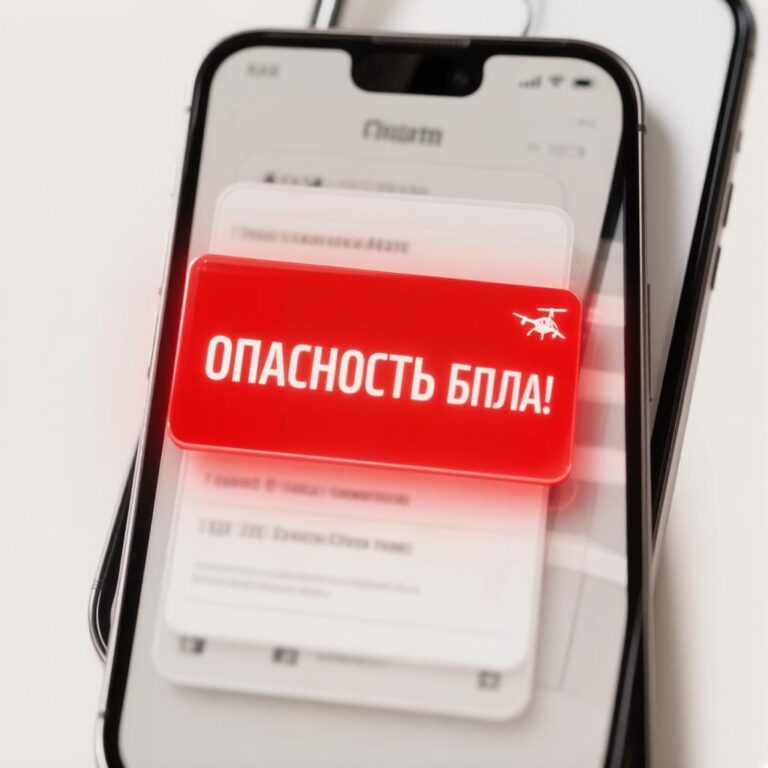 Уличный электронный терминал экстренного оповещения населения с трансляцией сигнала ракетной опасности в данный момент