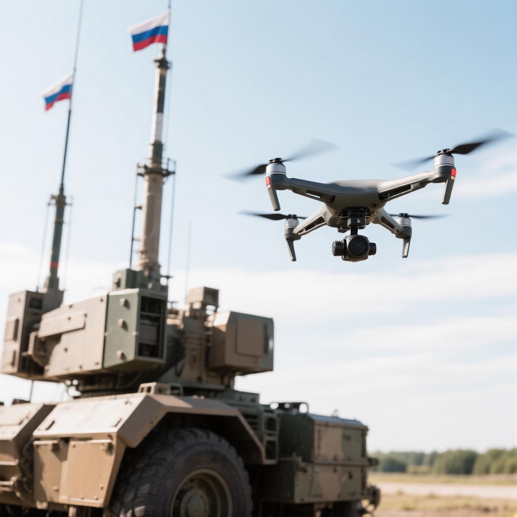 Развернутые пусковые установки систем противовоздушной обороны России, осуществляющие дежурство в Московском регионе в ночное время.