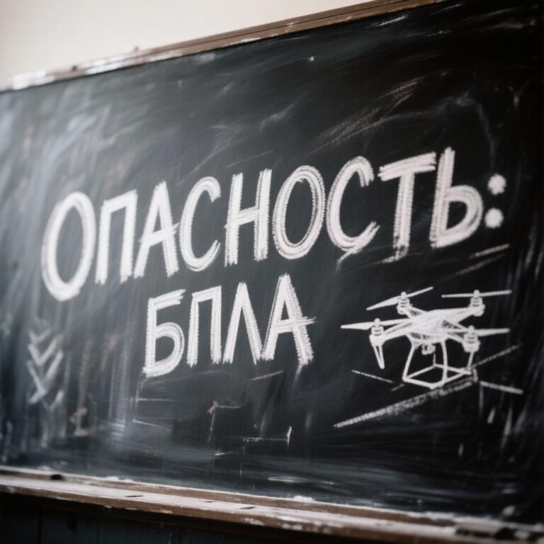 Экстренное оповещение на экране мобильного телефона о ракетной опасности в Поволжье