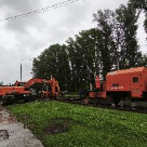 Специальная техника и аварийные бригады «Водоканала» ликвидируют порыв на проезжей части улицы Разведчиков в Новокузнецке