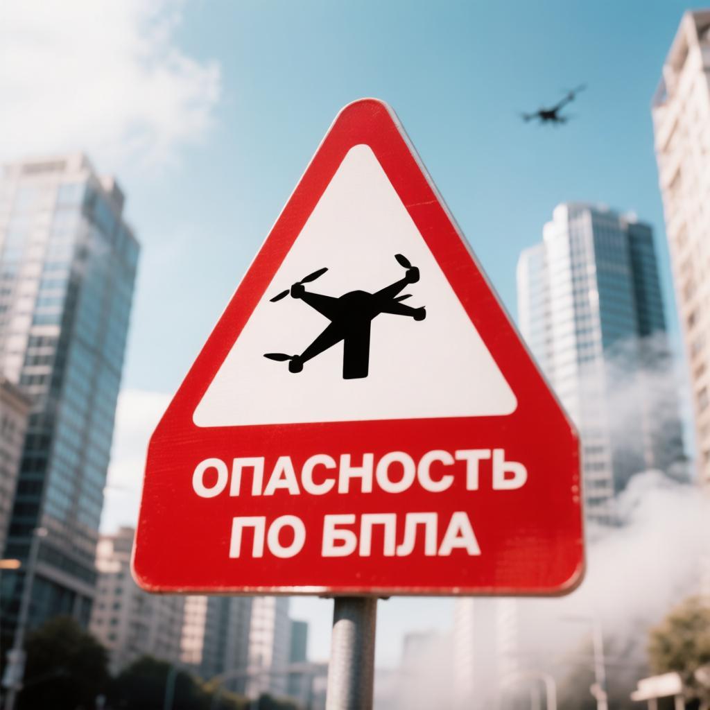 Экстренное предупреждение МЧС о введении беспилотной опасности в городах Московской области.