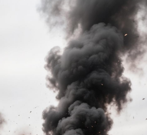 Специальная техника МЧС ликвидирует пожар на нефтеперерабатывающем заводе в Ярославле 28 августа