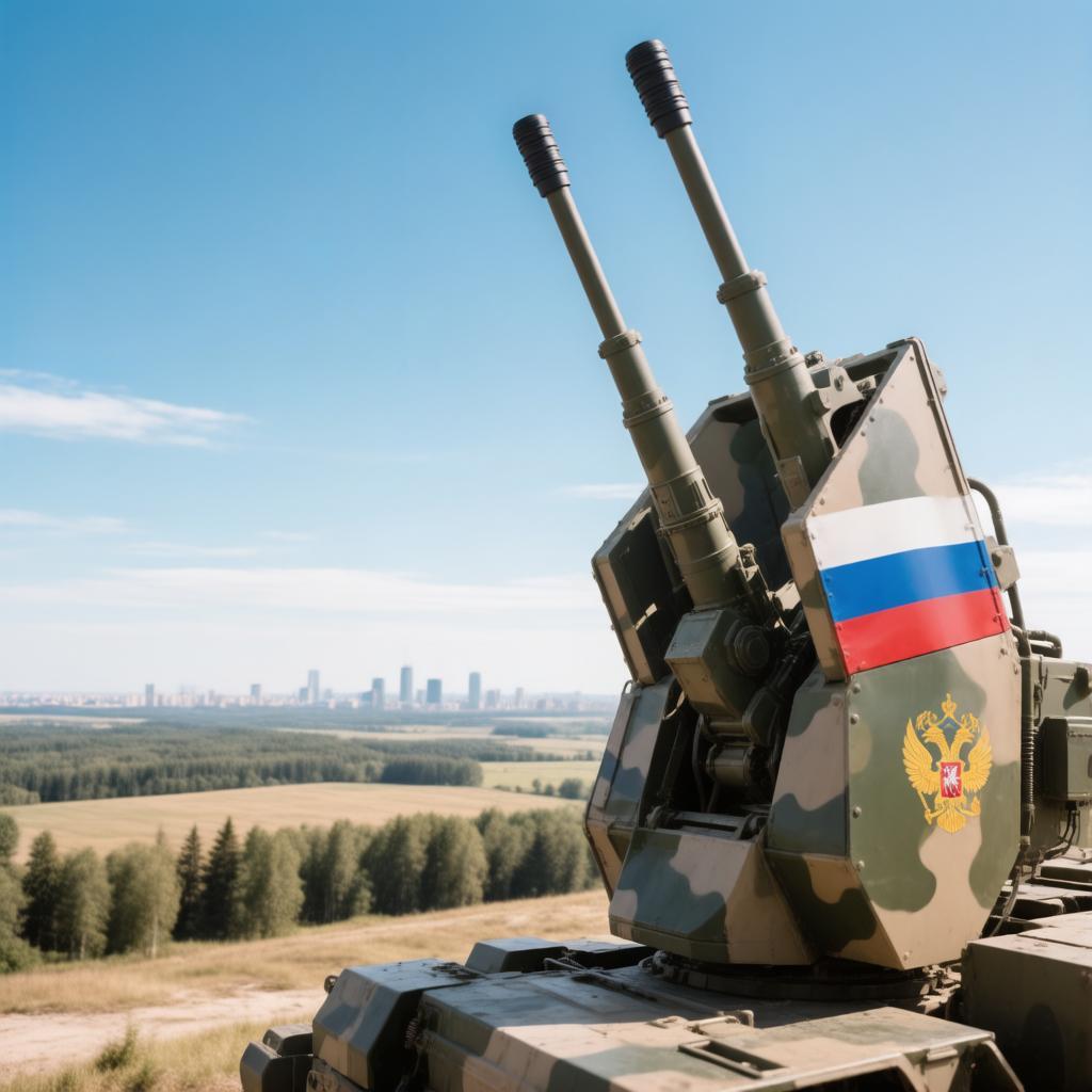 Системы противовоздушной обороны России ведут огонь по беспилотникам БПЛА в ночном небе над регионами страны 14 августа 2026 года
