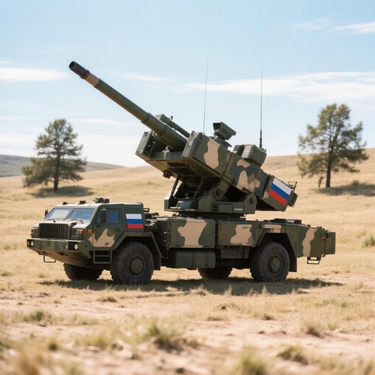 Мобильный расчет ПВО прямо сейчас отражает массированную атаку беспилотников в Калужской области