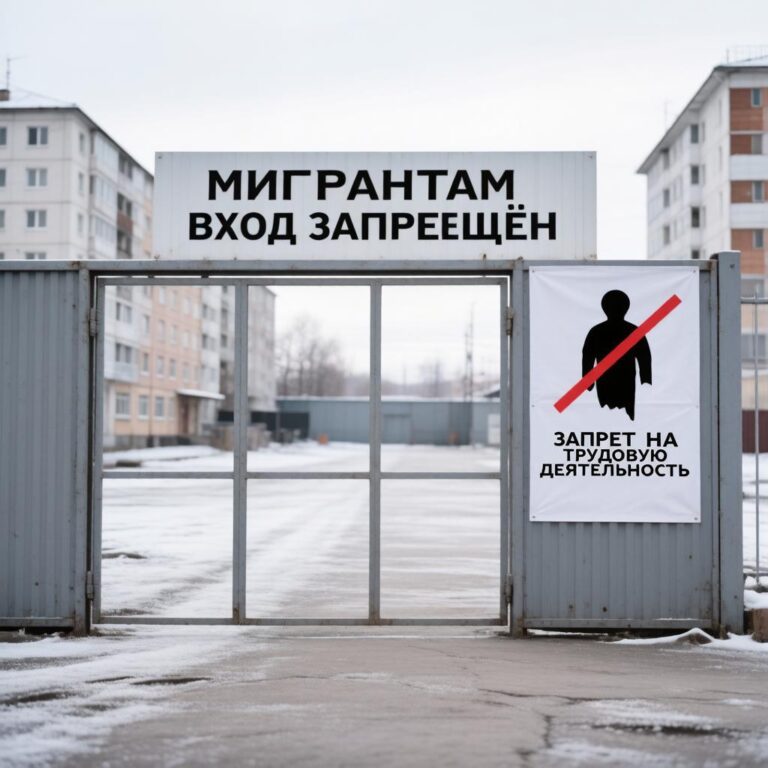 Публикация официального постановления властей Кузбасса о введении ограничений на работу иностранных граждан.