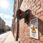 Вспышки в ночном небе над Московской областью во время работы систем ПВО