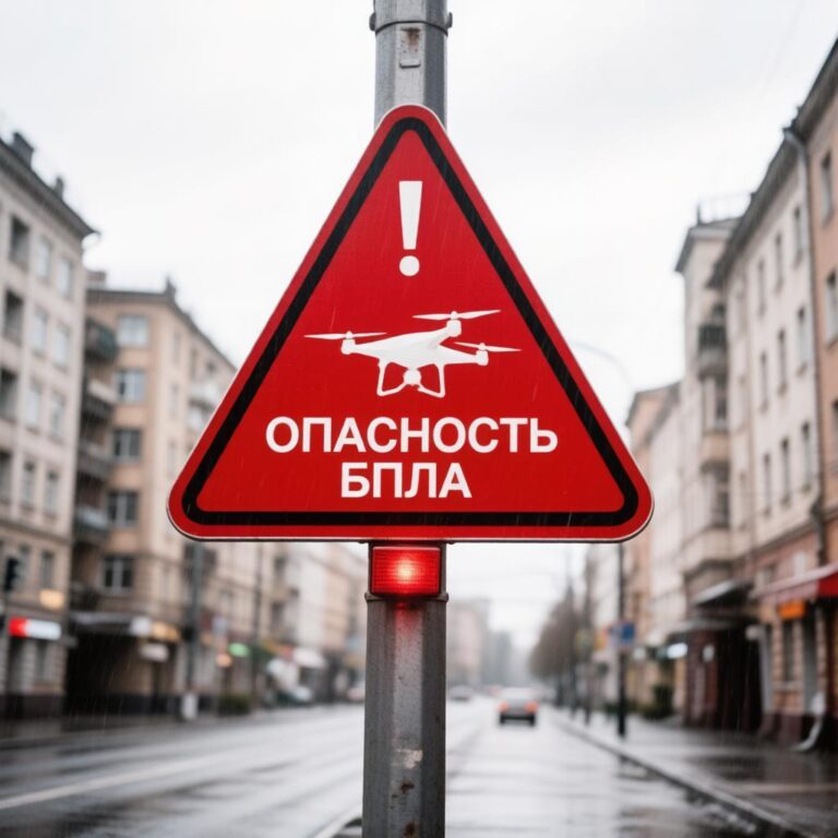 Работа российских зенитных комплексов ПВО в вечернее время