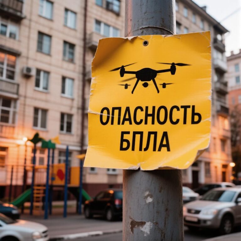 Памятка МЧС по действиям при объявлении опасности атаки БПЛА